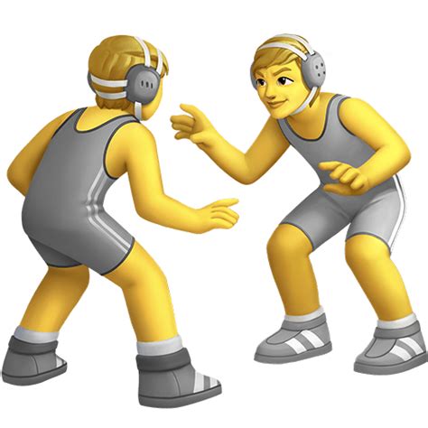 🤼 People Wrestling on Twitter Emoji Stickers 13.1