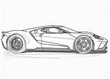 57 Free Printable Ford GT Coloring Pages sketch template