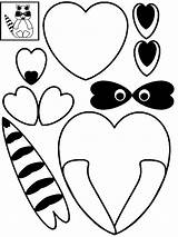 Printable Kissing Hand Coloring Page Sketch sketch template
