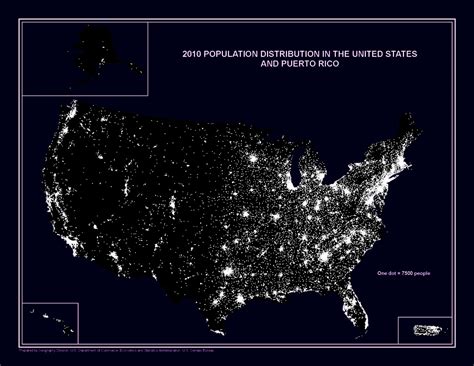 2010 Population Distribution in the United States and Puerto Rico