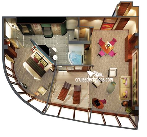 Ncl Escape Owner S Suite Floor Plan | Floor Roma