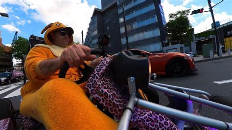 Monkey KART Tokyo Shinjuku - best real road Go-kart experience INSTA 360 X2 & DJI ACTION 2 - YouTube