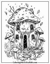 Enchanted Forest Coloring Pages Free PDF Printables  Sheets sketch template