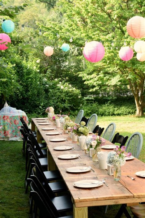 Outstanding Garden Party Decorating Ideas For Birthday