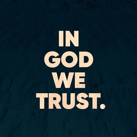 In God We Trust | Genesis Bible Fellowship Church