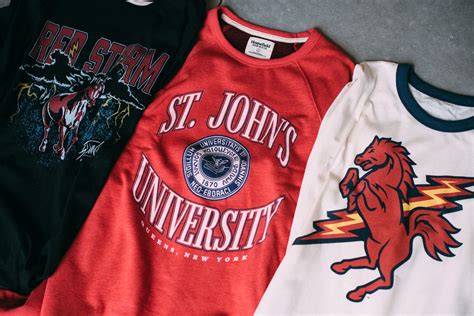 St. John's Red Storm Vintage Tees, Crewnecks, Hoodies | Homefield