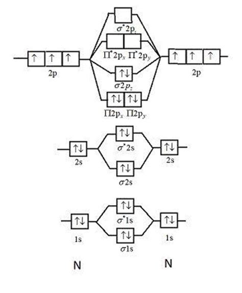 Mo Diagram Of No2