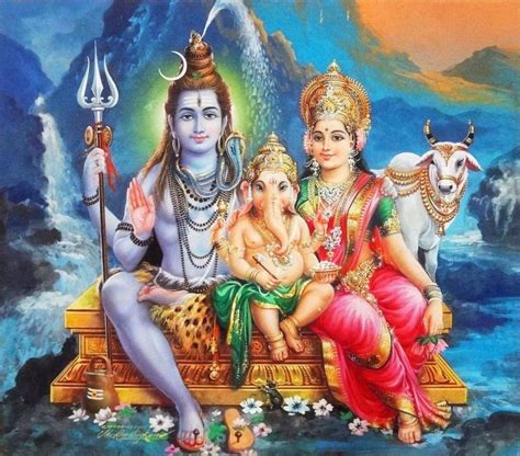 [100+] Lord Shiva Family Wallpapers | Wallpapers.com