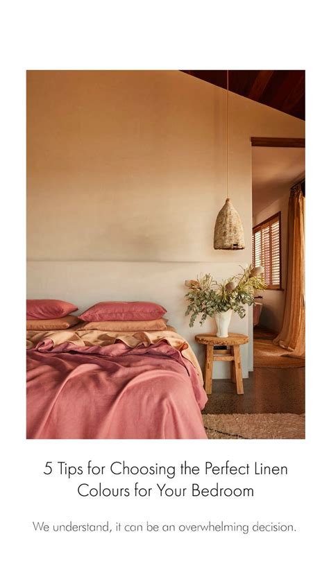 5 Tips for Choosing the Perfect Linen Colours for Your Bedroom