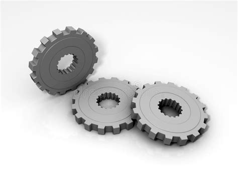 3D Gears stock illustration. Illustration of elements - 11315062