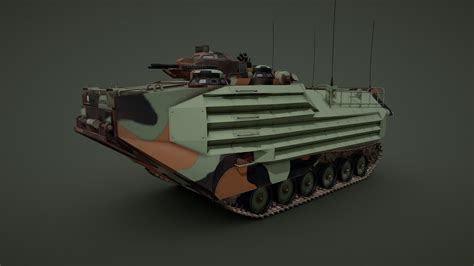 AAVP7A1 Assault Amphibious Vehicle - Buy Royalty Free 3D model by luisbcompany [1e3afc2 ...