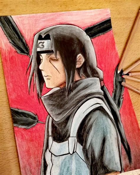 Itachi Mangekyou Sharingan Drawing