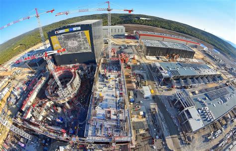 The colossal ITER fusion power facility is halfway finished