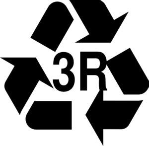 3rs Reduce, Reuse, Recycle Clip Art at Clker.com - vector clip art online, royalty free & public ...