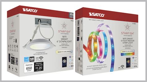 Simple, scalable smarts with Satco Starfish lighting line-up - Electrical Business