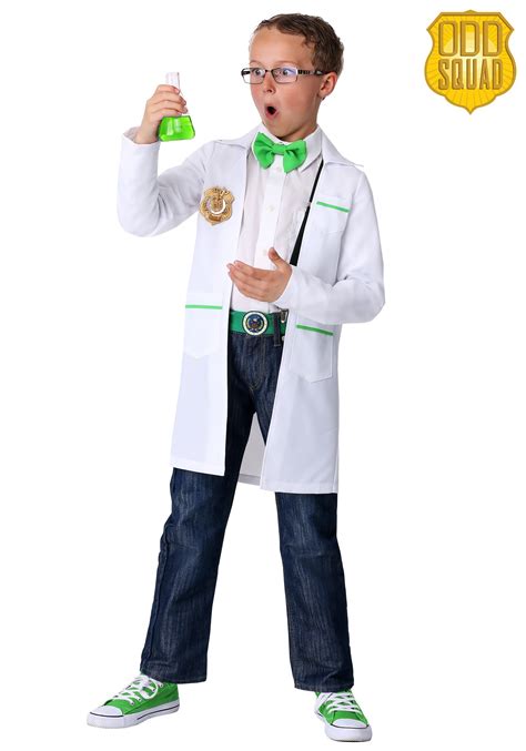 ODD SQUAD Child Scientist Costume | Science Halloween Costume