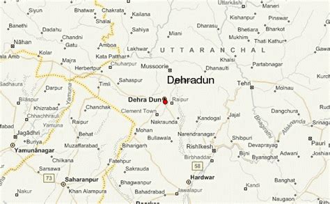 Dehradun Political Map