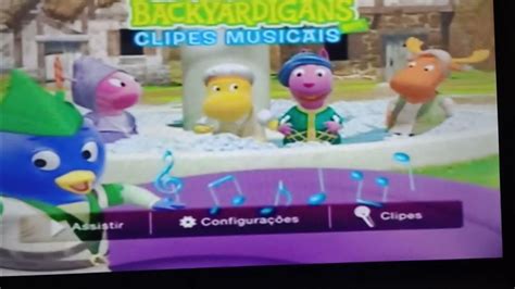 Backyardigans Clipe Musicais DVD Menu - YouTube