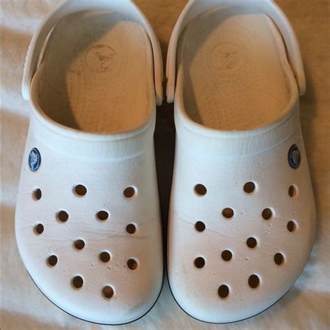 White Crocs | White crocs, Crocs, Mules shoes