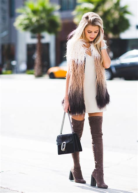 25 Fresh Ways to Wear a Faux-Fur Vest | StyleCaster