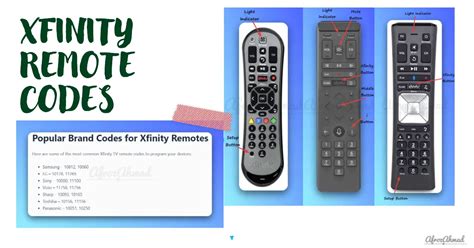 Xfinity Remote Codes: Comprehensive Guide and Setup Instructions [Printable and Updated 2023]