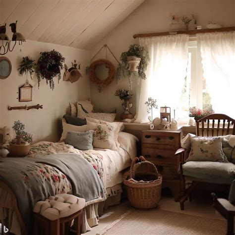 Cottagecore Bedroom | Room inspiration bedroom, Bedroom decor, Room ...