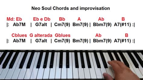 AULA DE TECLADO - Neo Soul Chords and Improvisation - YouTube