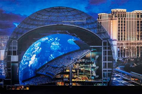 Get a first look of MSG Sphere construction in Las Vegas — VIDEO | Las ...