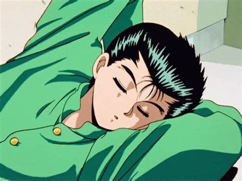 Old Anime, Anime Art, Sleeping Gif, Yu Yu Hakusho Anime, Yoshihiro ...