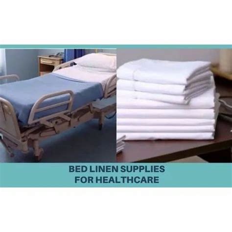 Cotton Single Hospital Bed Linen, Size: 150cm X 285 Cms at Rs 500/piece ...