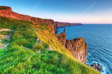 Cliffs of Moher at sunset — Stock Photo © Patryk_Kosmider #10873302