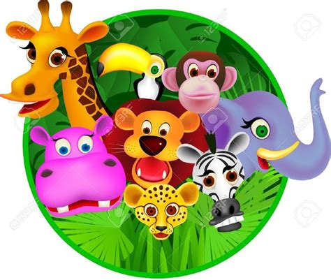 group of animals clip art - Clip Art Library