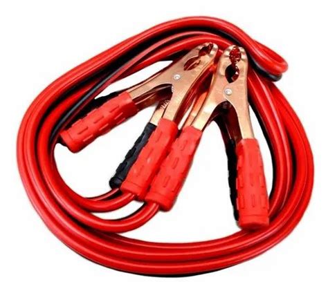 Copper Car Booster Jumper Cables Long 500 To 700 Amp For Car Battery Charger, Cable Size: 2 at ...