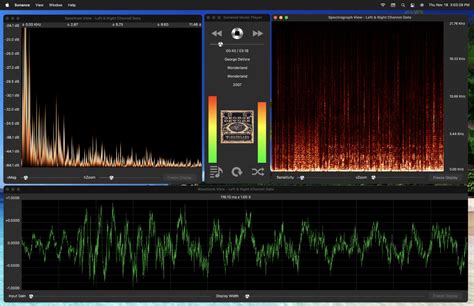 Sonance, Mac Spectrum Analyzer, Spectrograph, and Music App