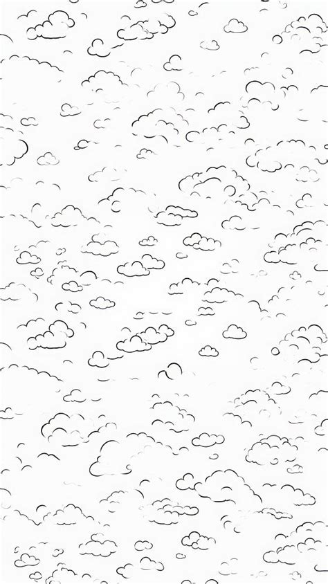 Cloud backgrounds pattern white. AI | Free Photo Illustration - rawpixel