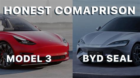 BYD Seal (Atto4) VS Tesla Model 3 | Honest Comparison - YouTube