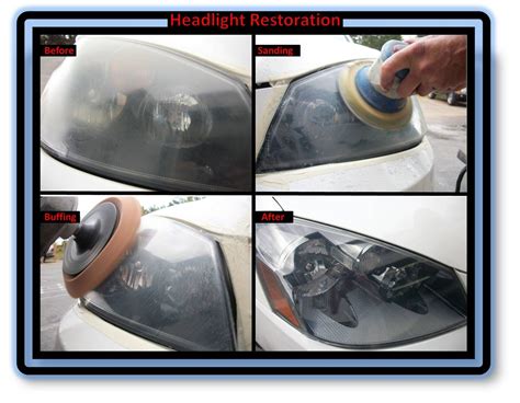 headlight restoration services Headlight Restoration Service, Restoration Services, Sanding ...