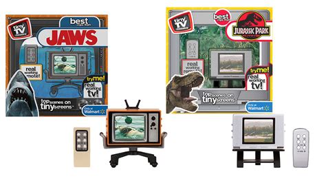 Fun Toy ages 8+: Sticker Chic: Tiny Tv Classics: Jurassic Park And Jaws