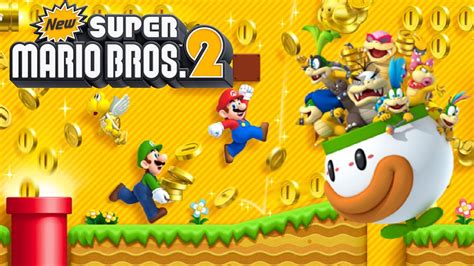 New Super Mario Bros. 2 - Full Game 2-Player Walkthrough - YouTube