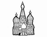 Saint Basils Cathedral Coloring Page  Nation sketch template