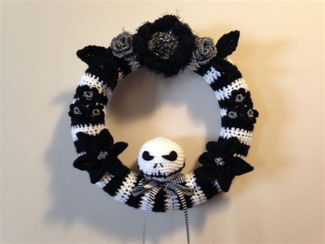 Ravelry: Jack Skellington Wreath pattern by Love To Be In Stitches