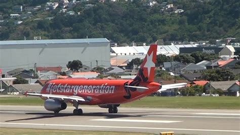 Departures from Wellington International Airport - YouTube