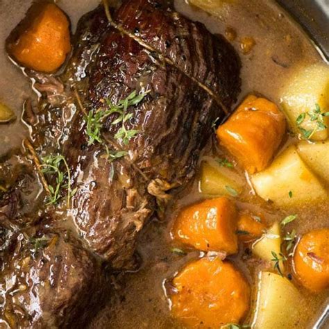 Slow Cooker Pot Roast | RecipeTin Eats