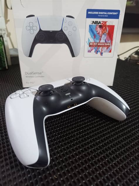 ps5 controller white, Video Gaming, Gaming Accessories, Controllers on ...