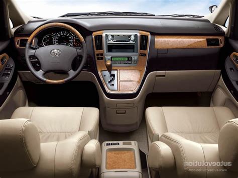 Toyota alphard interior photos