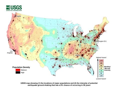 Usgs Earthquake Map California - Printable Maps