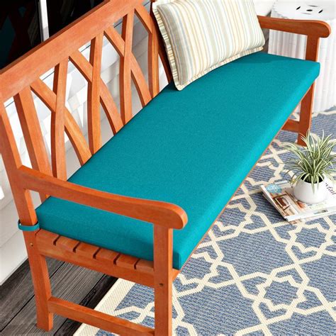 Indoor/Outdoor Bench Cushion | Outdoor furniture cushions, Patio ...