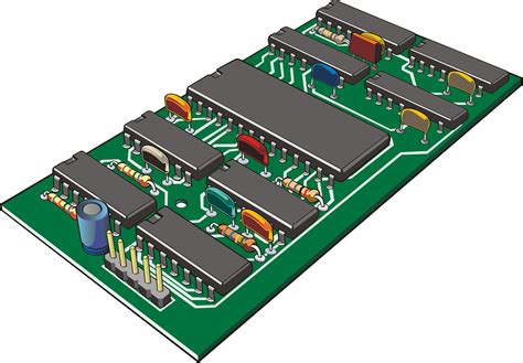 Printed Circuit Board Fabrication Process - Circuit Diagram