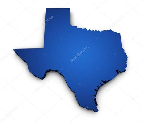 Texas Shape Map / It shows the location of most of the world's ...