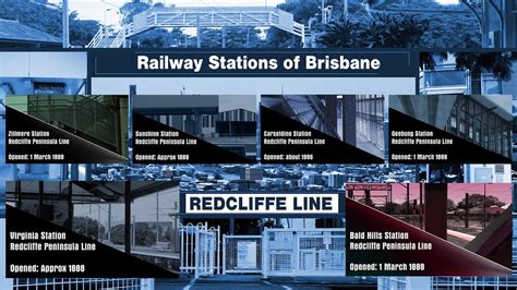 CityRail - Railway Stations in Brisbane City - Redcliffe Line - YouTube